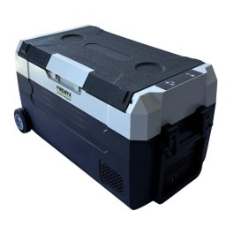 Frigider auto portabil cu roți 30.5 L, cu compresor, alimentare 12V/24V/220V, Bluetooth, control digital, -20°C +20°C, EMD4x4