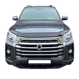 Deflector capotă împotriva pietrelor pentru SsangYong Musso (2018+) S-Dizayn