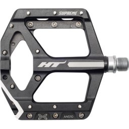 HT COMPONENTS - pedale flat bicicleta MTB ANS10 Supreme Emil Johansson - negru