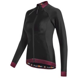 Jacheta termica FUNKIER Bernalda W Pro impermeabil - Negru/Rosu