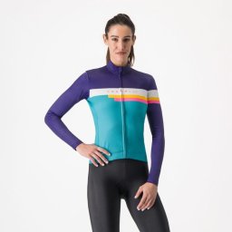 Castelli - tricou maneca lunga W 12-18 gr C - Tornare - mov bleu