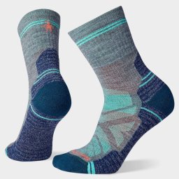 Șosete Merino hiking Smartwool Hike - gri Medium Gray Mid Crew Light Cushion
