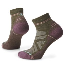 Șosete Merino hiking Smartwool Hike - verde Military Olive Ankle Light Cushion