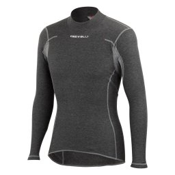 Castelli Bluza corp cu maneca lunga Flanders Warm LS - gri
