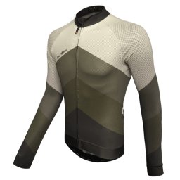 Tricou FUNKIER Piacenza-L-2 Pro Men L/S - Olive Green