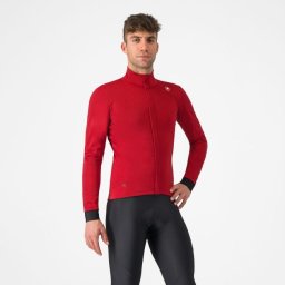 Castelli - jacheta ciclism 4-14 gr C - Salto - Rosu Pro
