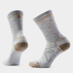 Șosete Merino hiking Smartwool Hike - gri deschis Crew Light Cushion