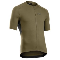 Tricou ciclism Northwave Force 2 - verde Forest manecă scurtă bărbați