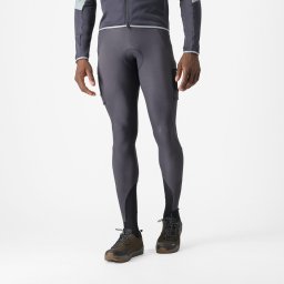 Castelli - pantaloni lungi cu bretele 4-16 gr C - Unlimited Trail - antracit