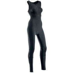 Northwave - pantaloni ciclism lungi cu bretele, iarna sau vreme rece pentru femei Fast Polar women Bibtights - negru