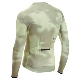 Tricou ciclism mânecă lungă Northwave Blade 2 - verde toamnă-iarnă
