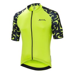 Spiuk - Tricou ciclism maneca scurta Top Ten SS jersey - verde lime negru