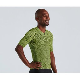 Specialized - tricou ciclism maneca scurta pentru barbati SL Bicycledelics Jersey - hyper verde negru