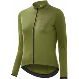 Spiuk - Bluza ciclism ANATOMIC W WOMAN LS - khaki - S