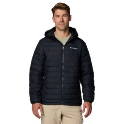 Columbia - Geaca Barbati Columbia Powder Lite II Hooded - negru