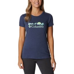 Columbia - Tricou Femei Columbia Daisy Days Ss Graphic Tee - albastru