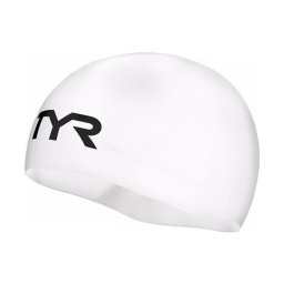 TYR - casca silicon performanta - Competitor Racing - alba