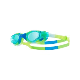 Ochelari înot TYR Vesi Youth Tie Dye - albastru/verde DURAFIT, protecție UV