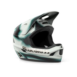 Casca MTB Bluegrass Legit Mips - alb-verde mentolat mat