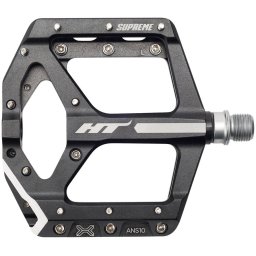 Pedale MTB flat HT-ANS10 Supreme Emil Johansson - negru