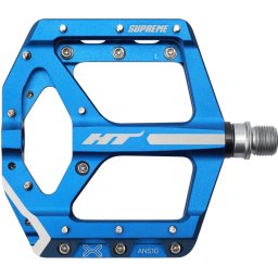 HT COMPONENTS - pedale flat bicicleta MTB ANS10 Supreme Emil Johansson - albastru