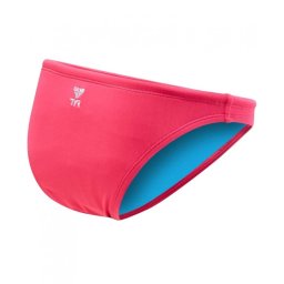 Slip de baie TYR Solid Mini damă - roz fluorescent