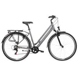 Bicicleta Urban Kross Sentio 1.0 28 inch grafit Shimano Tourney