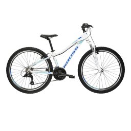 Bicicleta MTB Hardtail Kross LEA 1.0 26 inch alba Shimano Tourney