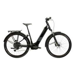 Bicicleta Electrica MTB Kross Influx HYB SUV LS 3.0 800 27.5 inch neagra Shimano Cues