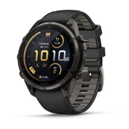 Garmin Fenix 9 Pro AMOLED inReach - 47 mm Titan DLC Carbon Gray - Smartwatch Multisport Premium cu AMOLED