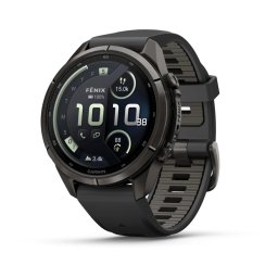 Garmin Fenix 9 Pro AMOLED inReach - 43 mm Titan DLC Carbon - Smartwatch Multisport Premium cu AMOLED