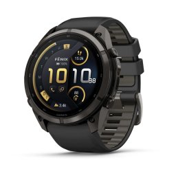 Garmin Fenix 9 Pro AMOLED inReach - 51 mm Titan DLC Carbon Gray - Smartwatch Multisport Premium cu AMOLED