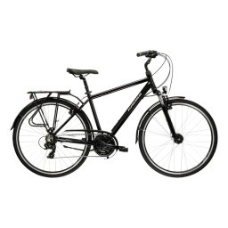 Bicicleta Urban Kross Berg TR 3.0 28 inch neagra Shimano Tourney