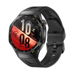 HUAWEI WATCH GT 7 Pro 46mm Black Black Titanium Alloy Case Black EasyCross Fluoroelastomer Strap