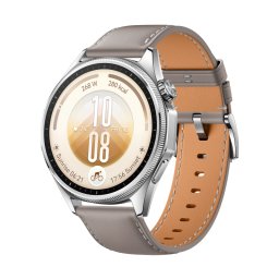 HUAWEI WATCH GT 7 46mm Grey Steel Stainless Steel Case Grey Composite Leather Strap