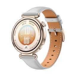 HUAWEI WATCH GT 7 41mm Grey Gold Stainless Steel Case Grey Composite Leather Strap