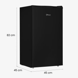 RESIGILAT - Frigider cu o usa STARCREST SF-85BK-E, Clasa E, Capacitate 85L, Iluminare interioara, Compartiment gheata, H 82 cm, Negru