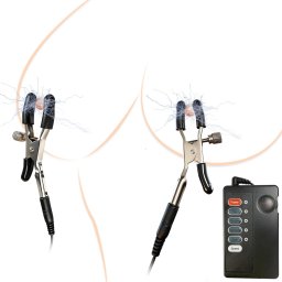 SuperLove E-Stim Nipple Clamps Set