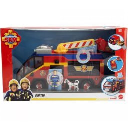 Sam pompierul: set de joacă cu autospeciala Jupiter și accesorii - 32 cm