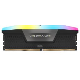 Corsair Vengeance RGB, DDR5, 16GB, DDR5, 5600MHz, C40, 1.25V, Intel XMP, Negru "CMH16GX5M1B5600C40"
