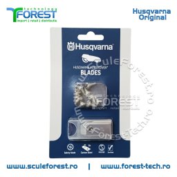 Set 9 cutite Husqvarna CARBON STEEL pentru automower (robot de tuns gazonul) Husqvarna