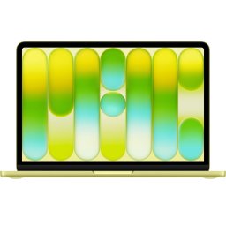 Laptop Apple MacBook Neo 13", cu procesor Apple A18 Pro, 6 nuclee CPU si 5 nuclee GPU, 8GB RAM, 512GB, Citrus, Tastatura Internationala