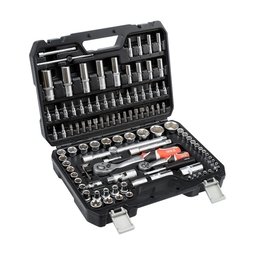 Yato - YT-38791 - Set capete chei tubulare, 4-32 mm, patrat 1/4 si 1/2 inch, 108 bucati