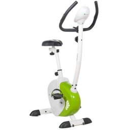 Bicicleta fitness magnetica M9239, volanta 9 kg, greutate maxima utilizator 120 kg, alb/verde