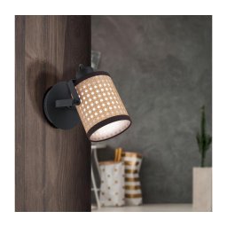 Eglo 43493 - Aplică perete RUSCOMB 1xE27/10W/230V