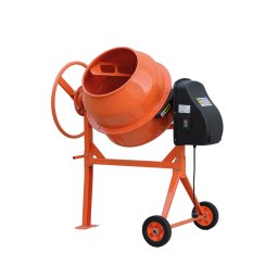 Betoniera electrica Leziter Mixer 120, 120 L, 450 W, 220 V, cu roti