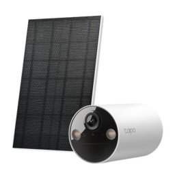 Camera de supraveghere Tapo 3MP wireless exterior, IP65, cu panou solar