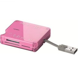 Card reader Goobay All in one 6 sloturi USB 2.0 roz