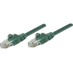 Cablu UTP Intellinet Patchcord Cat 5e 0.5m Verde