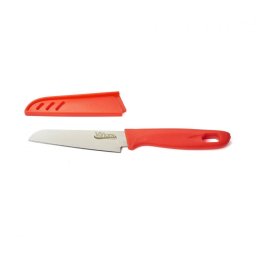 Cutit cu teaca VANORA 9.5 cm Rosu